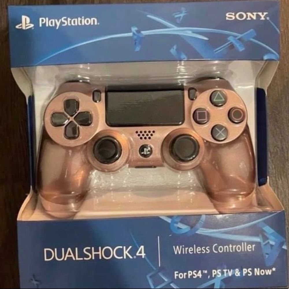 Rose Gold PS4 Controller